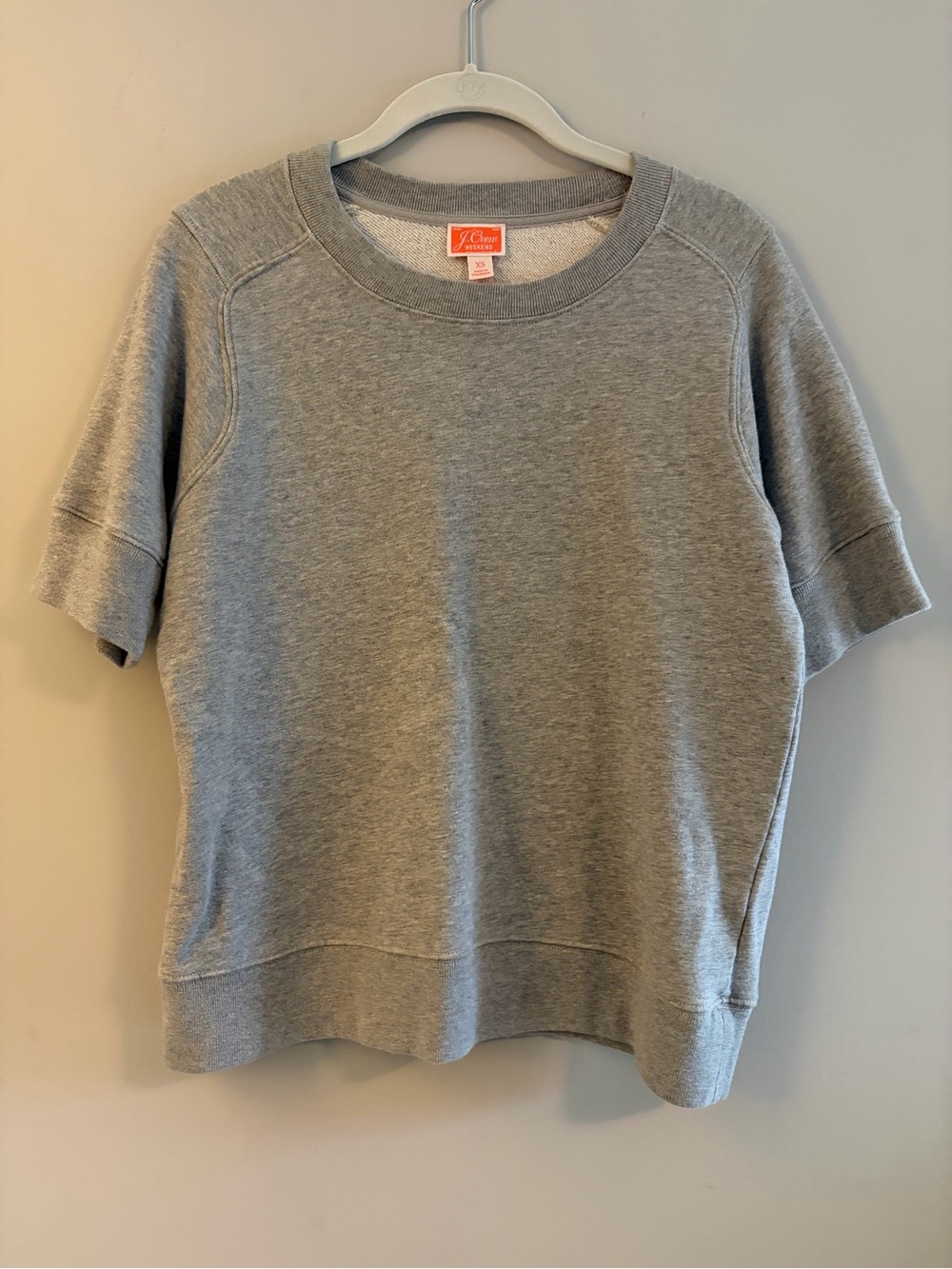 J.crew short sleeved sweatshirt